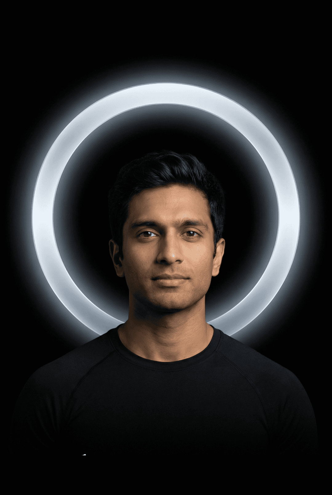 Equinox Coach Kai Sharma, The Mind-Body Guide specialist, in a premium editorial portrait focusing on high-performance movement.